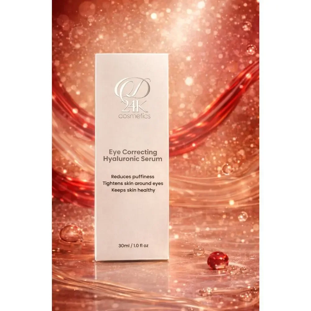 D24K Cosmetics - Eye Correcting Hyaluronic Serum - 1 fl oz/ 30 mL